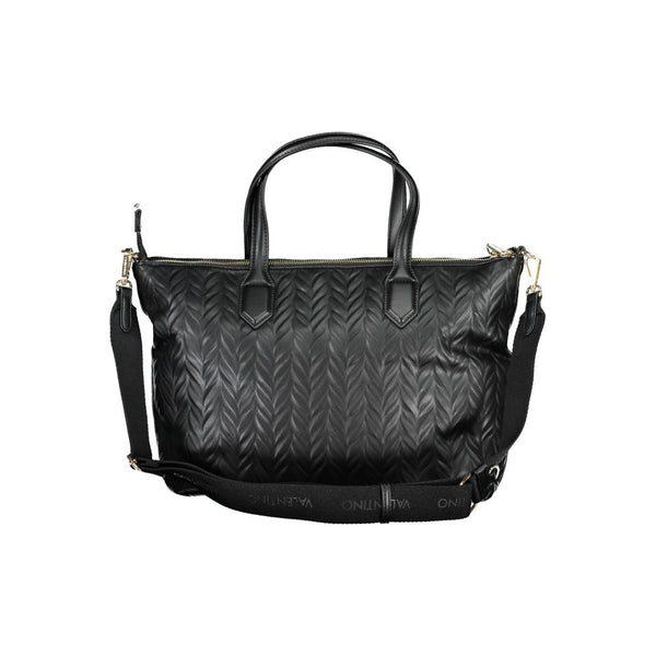 Black Polyethylene Handbag Valentino Bags