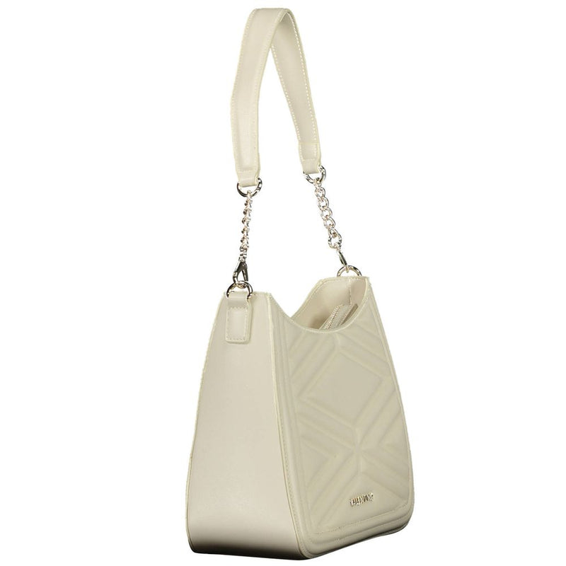 Beige Polyethylene Handbag Valentino Bags