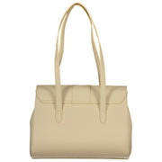 Beige Polyethylene Handbag Valentino Bags