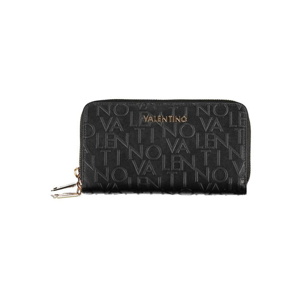 Black Polyethylene Wallet Valentino Bags