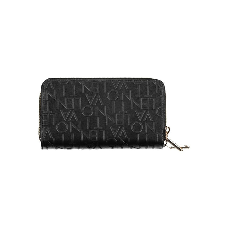 Black Polyethylene Wallet Valentino Bags