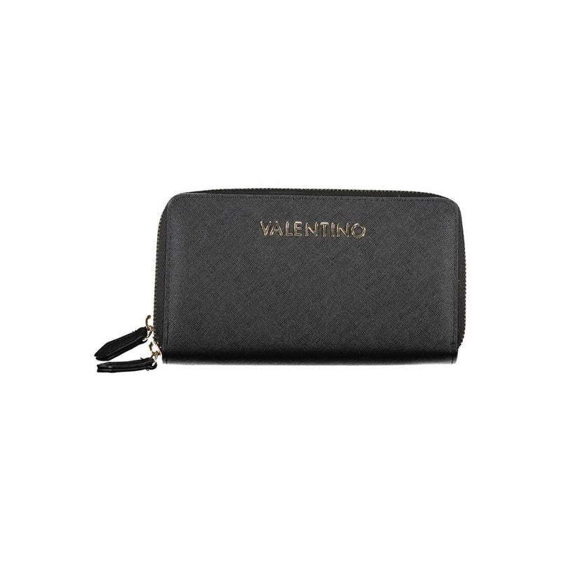 Black Polyethylene Wallet Valentino Bags