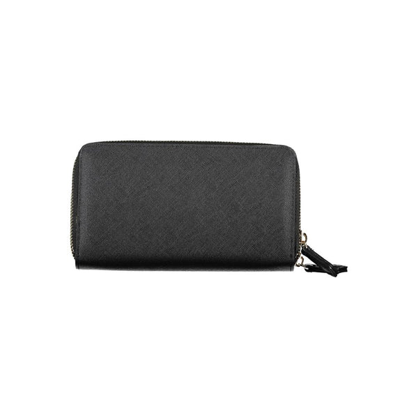 Black Polyethylene Wallet Valentino Bags