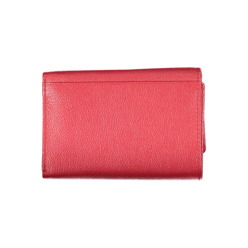 Red Polyethylene Wallet Valentino Bags