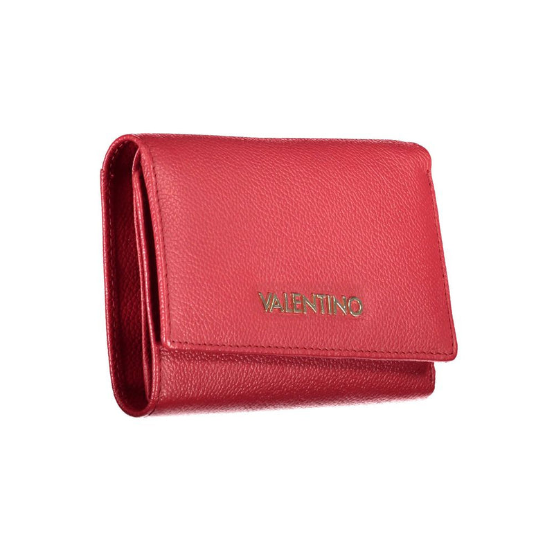 Red Polyethylene Wallet Valentino Bags