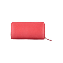 Red Polyethylene Wallet Valentino Bags