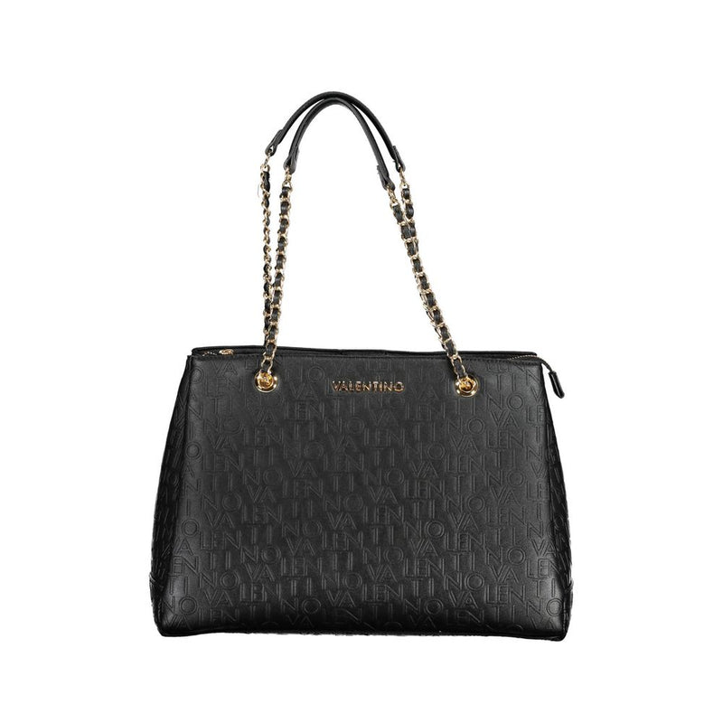 Black Polyethylene Handbag Valentino Bags