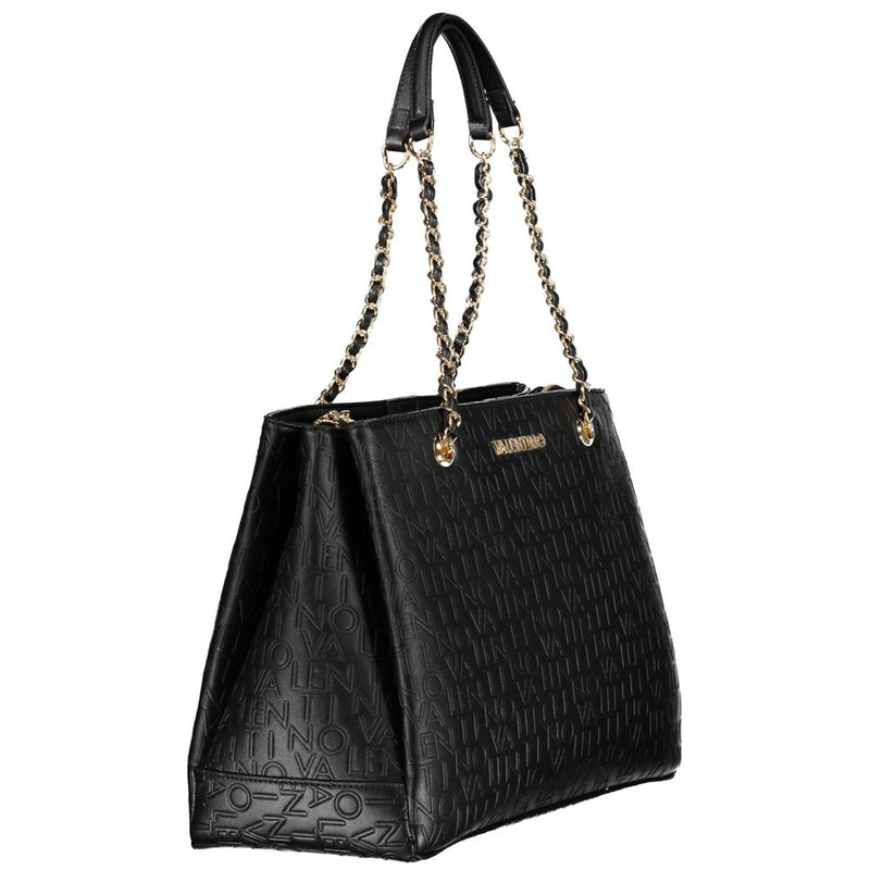 Black Polyethylene Handbag Valentino Bags