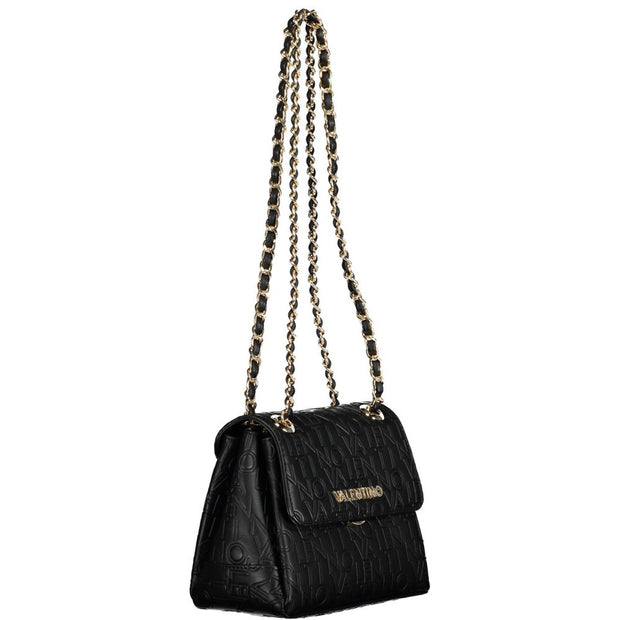 Black Polyethylene Handbag Valentino Bags