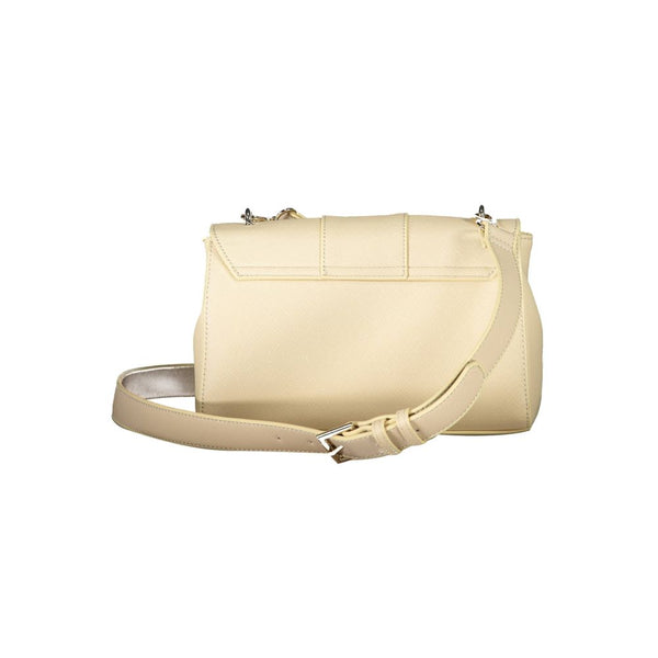 Beige Polyethylene Handbag Valentino Bags