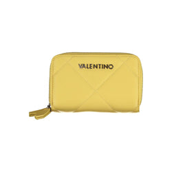 Yellow Polyethylene Wallet Valentino Bags