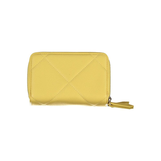 Yellow Polyethylene Wallet Valentino Bags