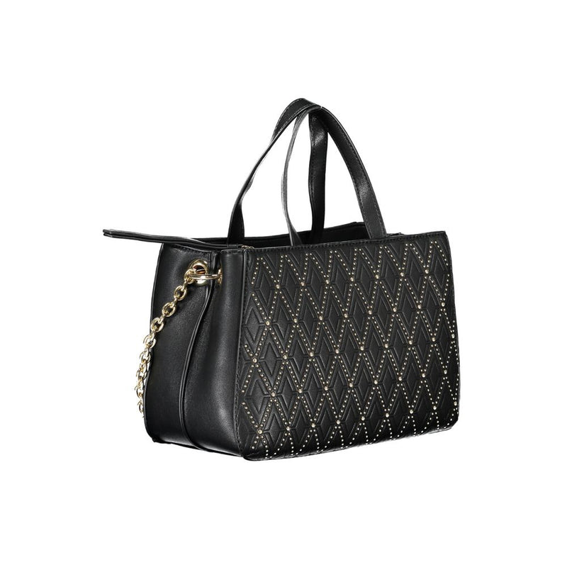 Black Polyethylene Handbag Valentino Bags