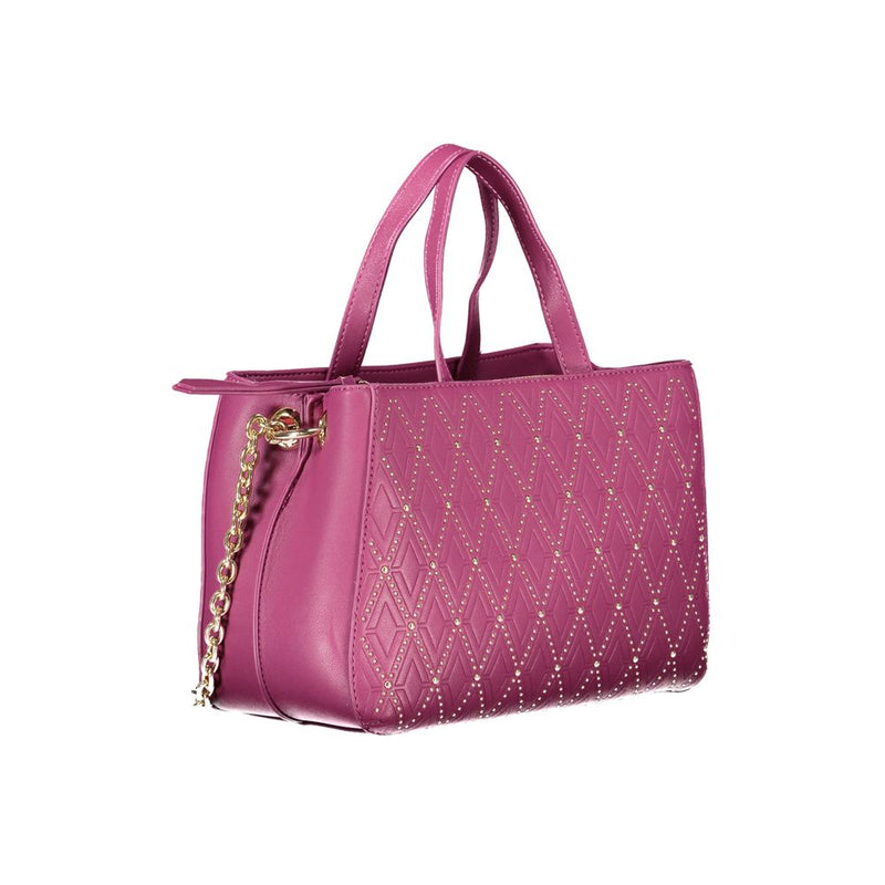 Purple Polyethylene Handbag Valentino Bags