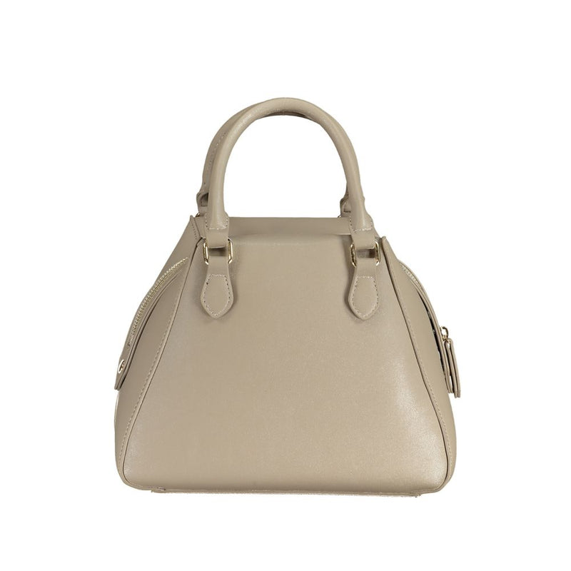 Beige Polyethylene Handbag Valentino Bags