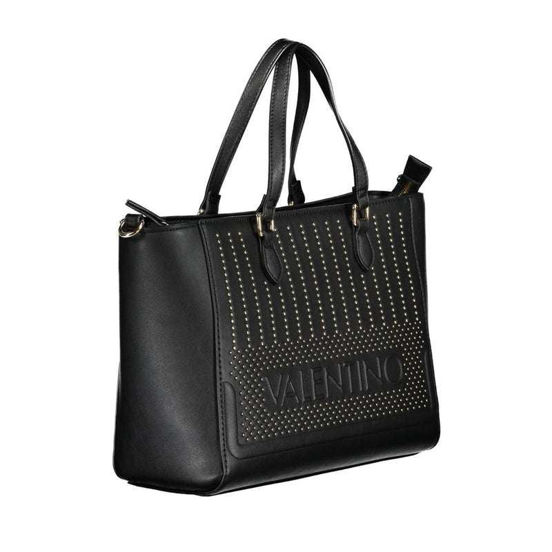 Black Polyethylene Handbag Valentino Bags