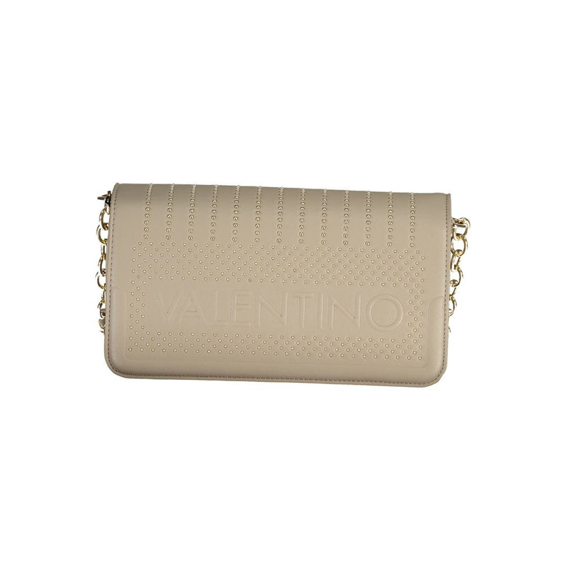 Beige Polyethylene Handbag Valentino Bags