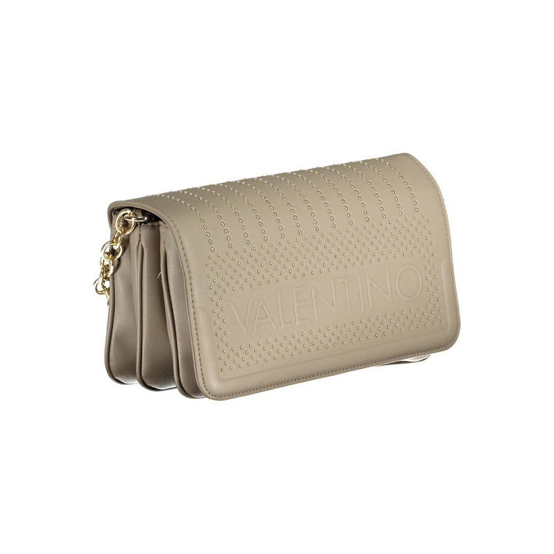 Beige Polyethylene Handbag Valentino Bags