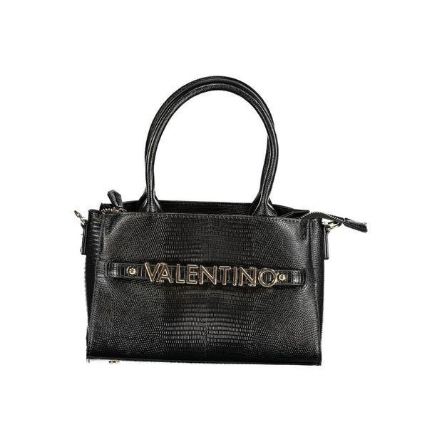 Black Polyethylene Handbag Valentino Bags