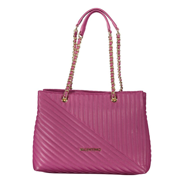 Purple Polyethylene Handbag Valentino Bags