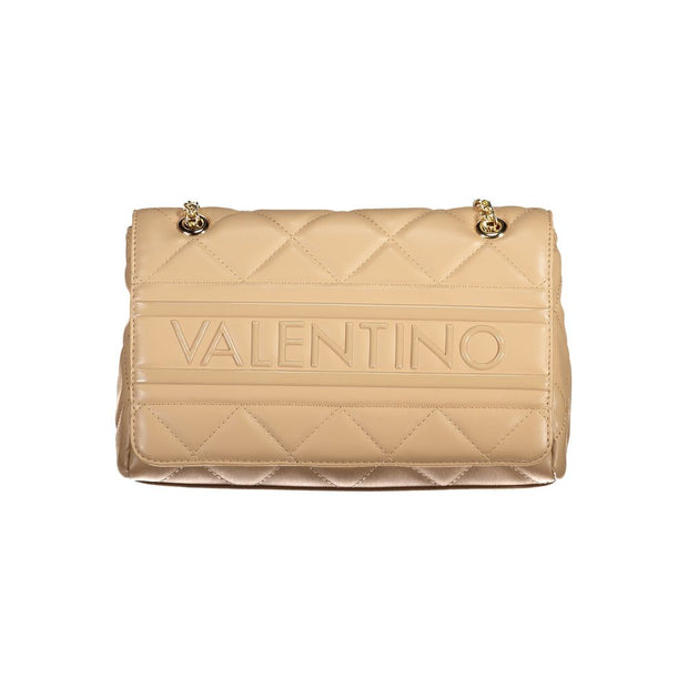 Beige Polyethylene Handbag Valentino Bags