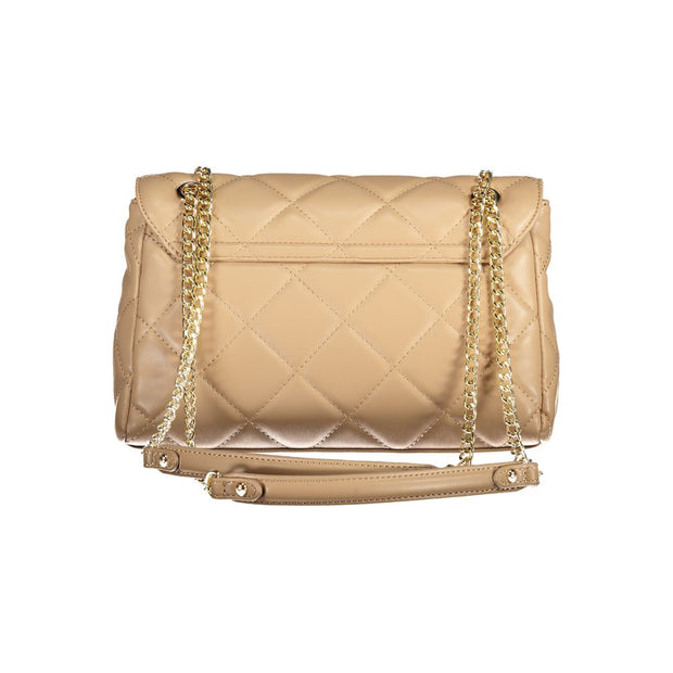 Beige Polyethylene Handbag Valentino Bags