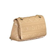 Beige Polyethylene Handbag Valentino Bags