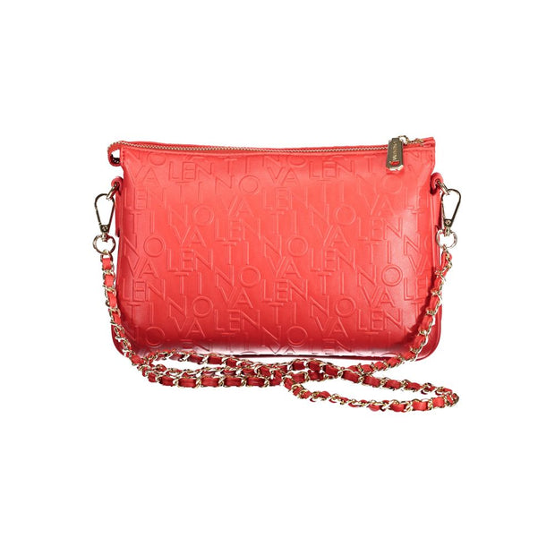 Red Polyethylene Handbag Valentino Bags