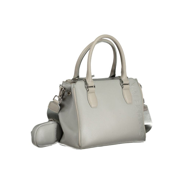 Gray Polyethylene Handbag Valentino Bags