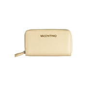 Beige Polyethylene Wallet Valentino Bags