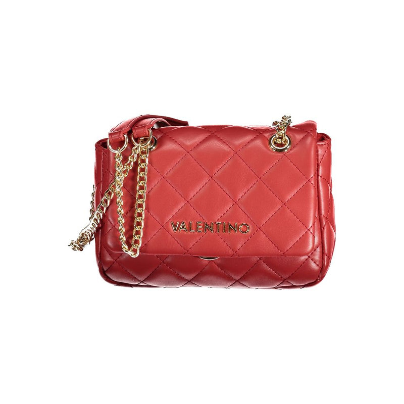 Red Polyethylene Handbag Valentino Bags