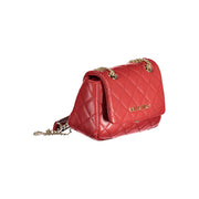 Red Polyethylene Handbag Valentino Bags