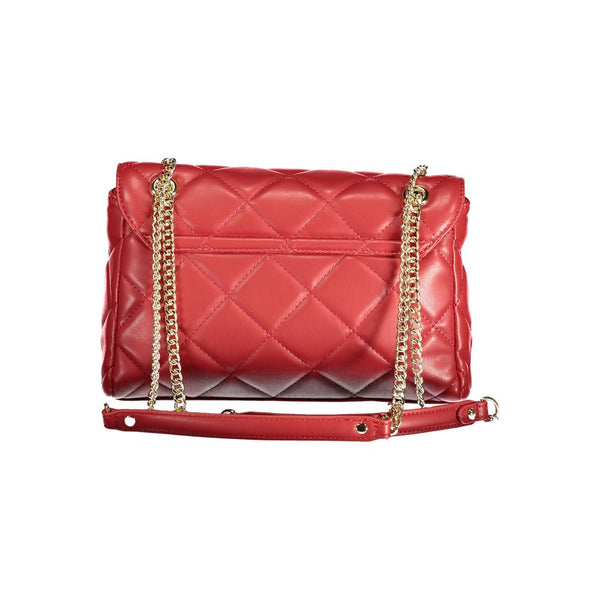 Red Polyethylene Handbag Valentino Bags