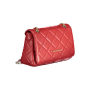 Red Polyethylene Handbag Valentino Bags