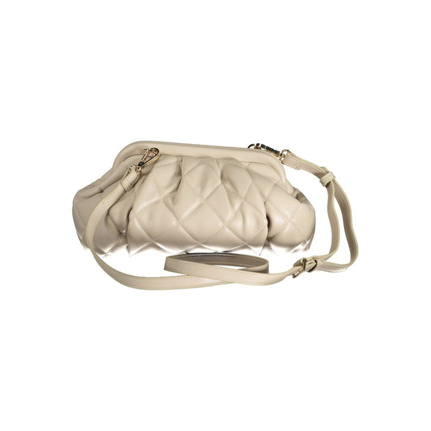 Beige Polyethylene Handbag Valentino Bags