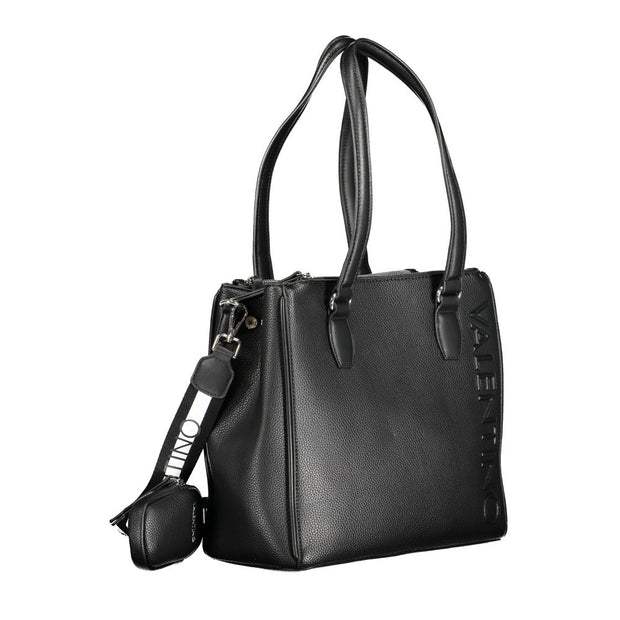 Black Polyethylene Handbag Valentino Bags