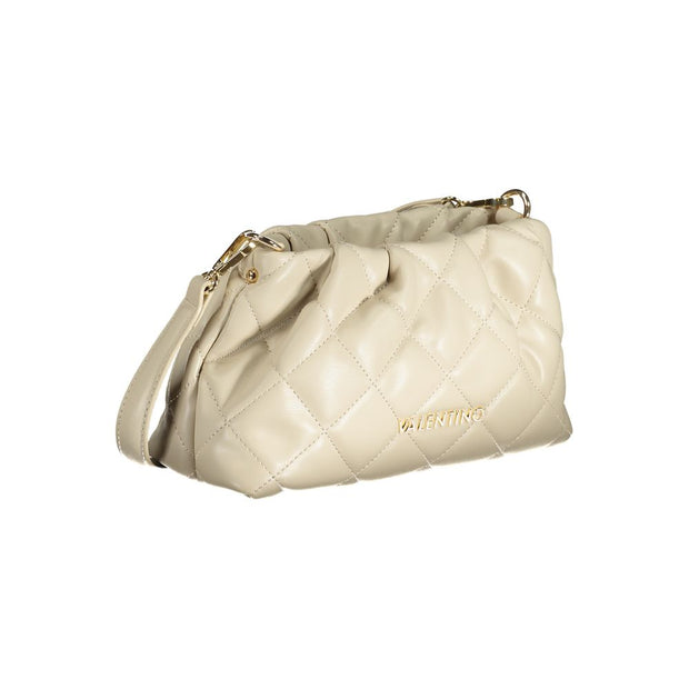 Beige Polyethylene Handbag Valentino Bags