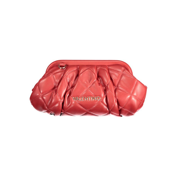 Red Polyethylene Handbag Valentino Bags