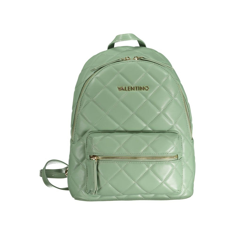 Green Polyethylene Backpack Valentino Bags