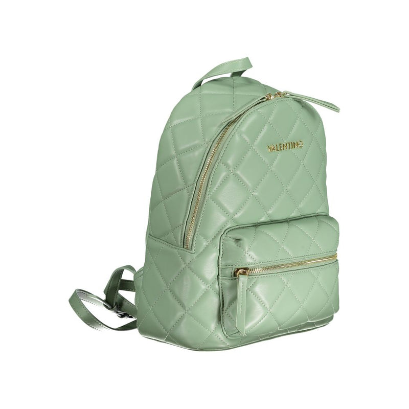 Green Polyethylene Backpack Valentino Bags