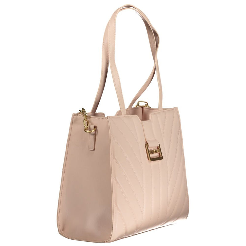 Pink Polyethylene Handbag Valentino Bags