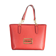 Red Polyethylene Handbag Valentino Bags