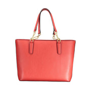 Red Polyethylene Handbag Valentino Bags