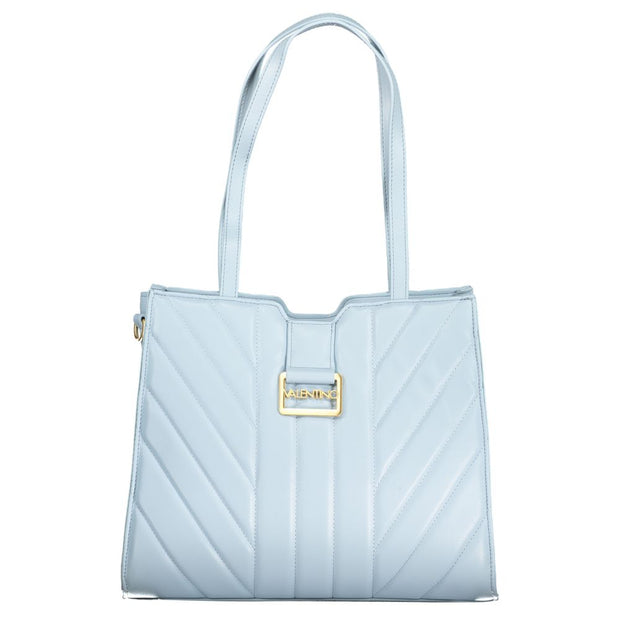 Light Blue Polyethylene Handbag Valentino Bags