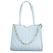 Light Blue Polyethylene Handbag Valentino Bags