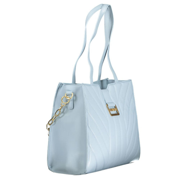 Light Blue Polyethylene Handbag Valentino Bags