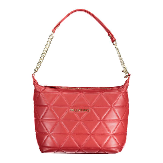 Red Polyethylene Handbag Valentino Bags