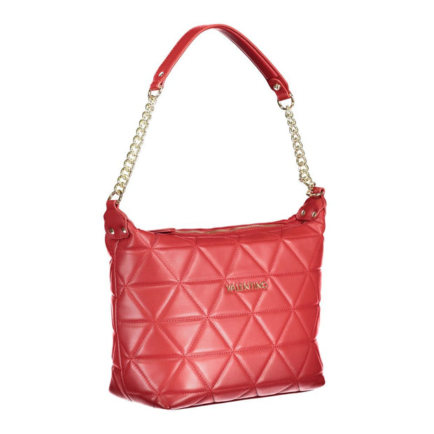 Red Polyethylene Handbag Valentino Bags