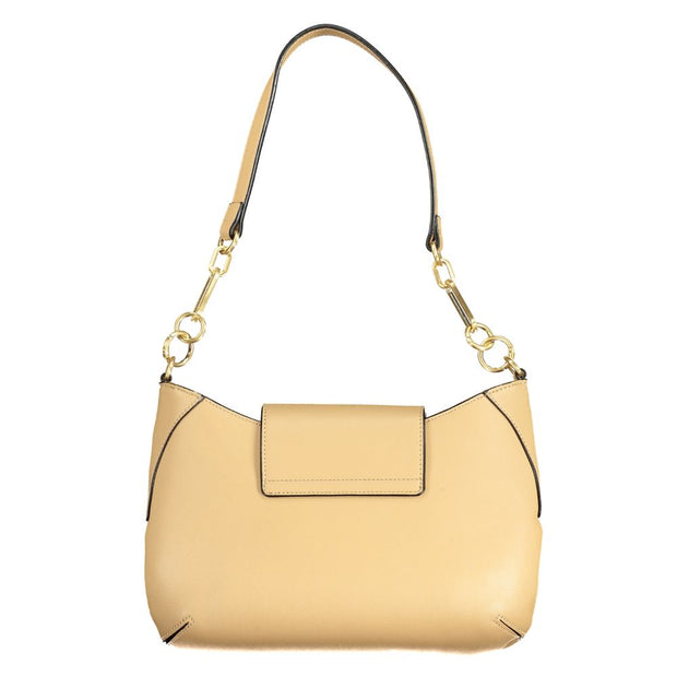 Beige Polyethylene Handbag Valentino Bags