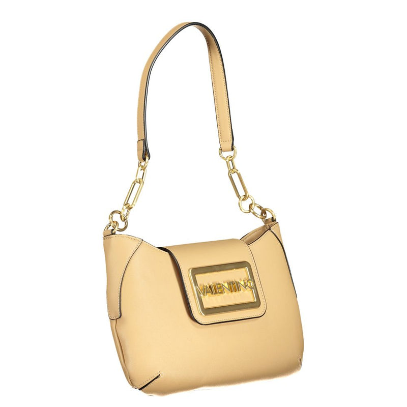 Beige Polyethylene Handbag Valentino Bags